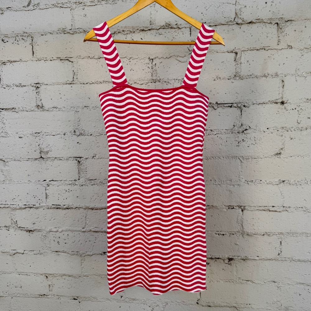 Solid & Striped The Ryan Bodycon Mini Dress Lolli… - image 3